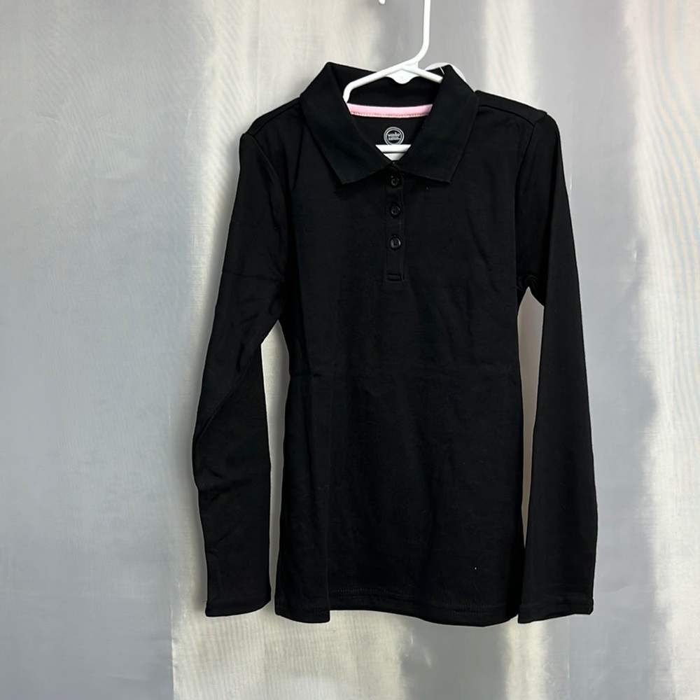 WONDER nation long sleeve polo shirt